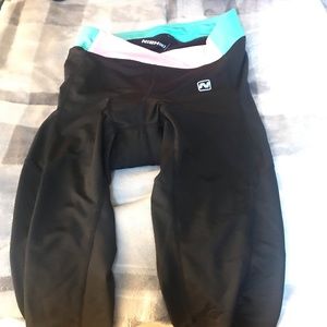 Spinning leggings with padded butt